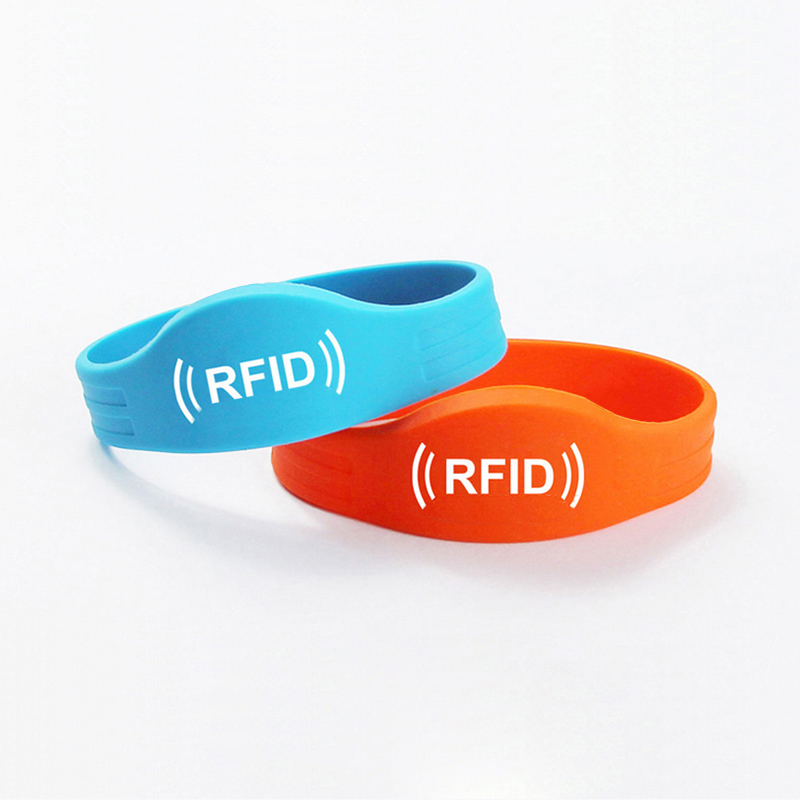 RFID硅膠腕帶生產(chǎn)廠家NFC硅膠智能環(huán)保手環(huán)2